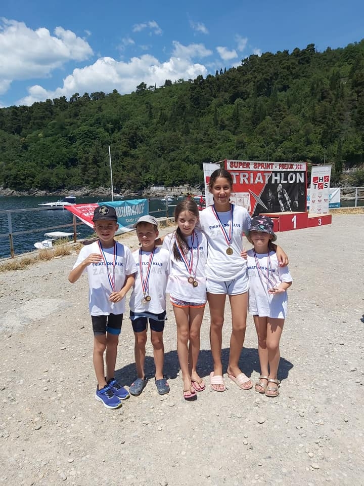 Triatlon klub Zadar mlade snage Preluk